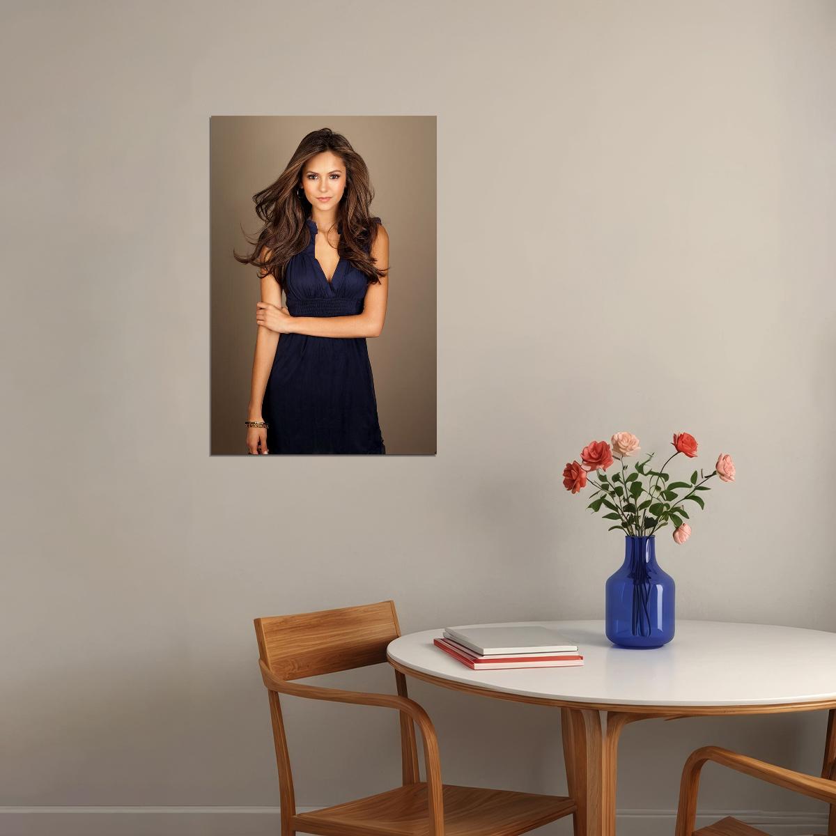Nina Dobrev Bulgarian Canadian Actress Model Poster Wall Art Print Home Wall Decor - xonomax