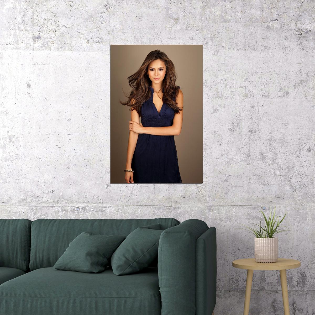 Nina Dobrev Bulgarian Canadian Actress Model Poster Wall Art Print Home Wall Decor - xonomax