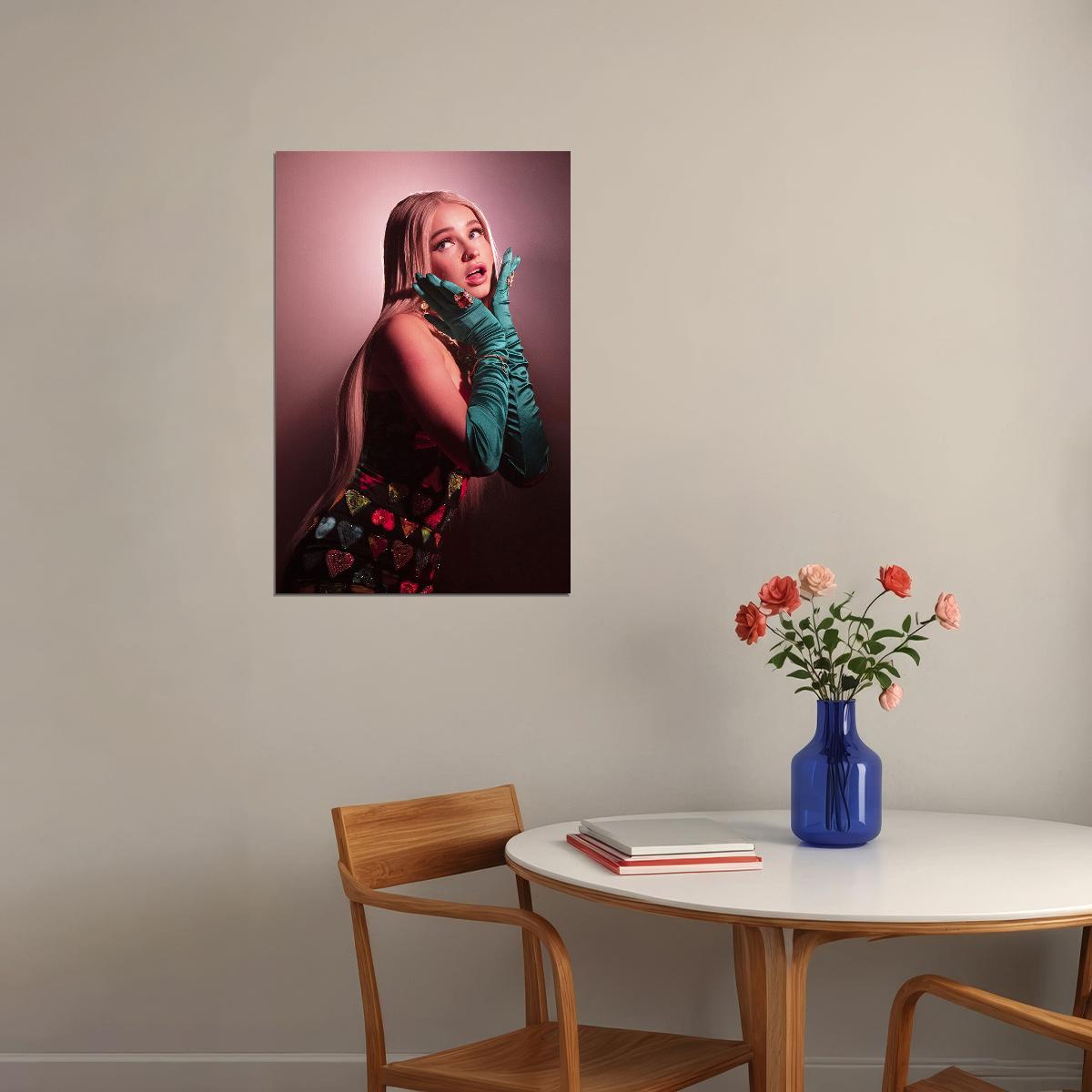 Kim Petras German Model Songwriter And Singer Poster Wall Art Print Home Wall Decor