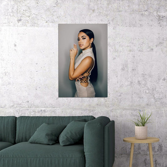 Becky G American Actress And Singer Poster Wall Art Print Home Wall Decor - xonomax