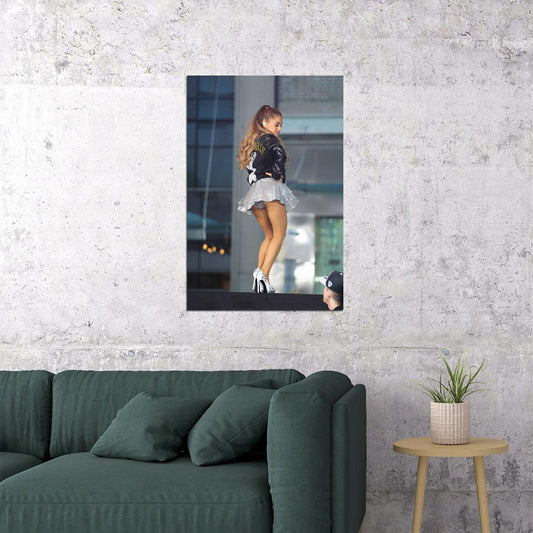 Ariana Grande Rap Music Singer Artist Poster Wall Art Print Home Wall Decor - xonomax