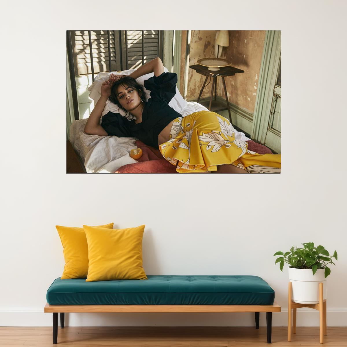 Camila Cabello Girl Music Singer Star Picture Poster Wall Art Print Home Wall Decor - xonomax
