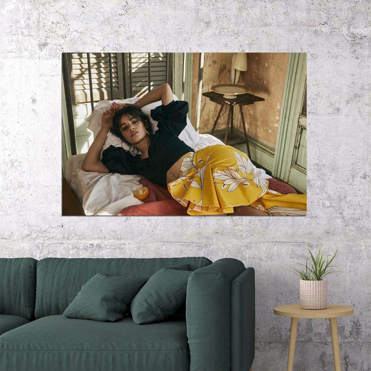Camila Cabello Girl Music Singer Star Picture Poster Wall Art Print Home Wall Decor - xonomax
