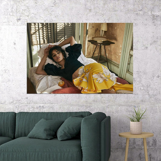 Camila Cabello Girl Music Singer Star Picture Poster Wall Art Print Home Wall Decor - xonomax
