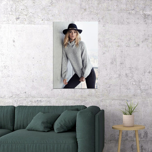 Suki Waterhouse Actor Singer British Model Poster Wall Art Print Home Wall Decor - xonomax