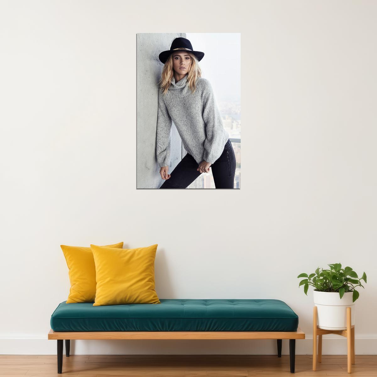 Suki Waterhouse Actor Singer British Model Poster Wall Art Print Home Wall Decor - xonomax