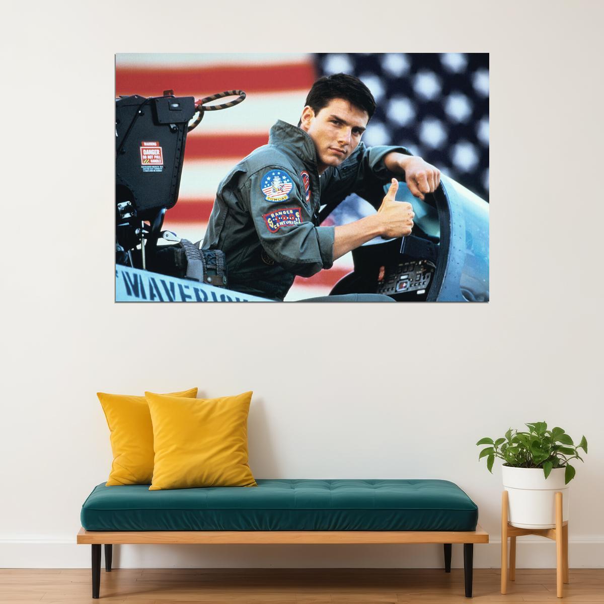 Tom Cruise American Actor Artist And Actress Poster Wall Art Print Home Wall Decor