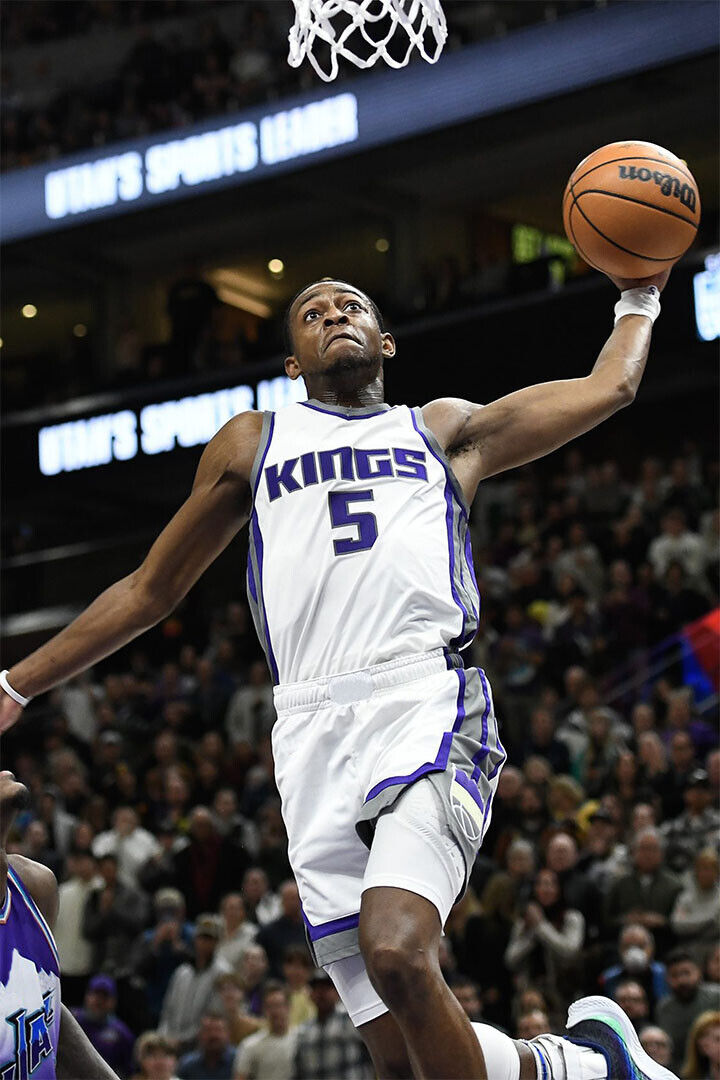 De'aaron Fox Basketballer Sacramento Kings Basketball Team Poster Wall Art Print Home Wall Decor - xonomax