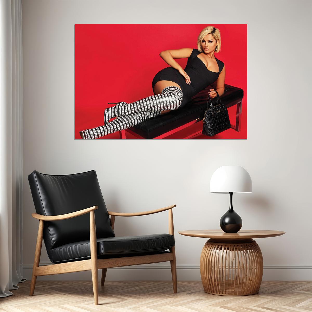 Bebe Rexha American Musician And Songwriter Poster Wall Art Print Home Wall Decor - xonomax