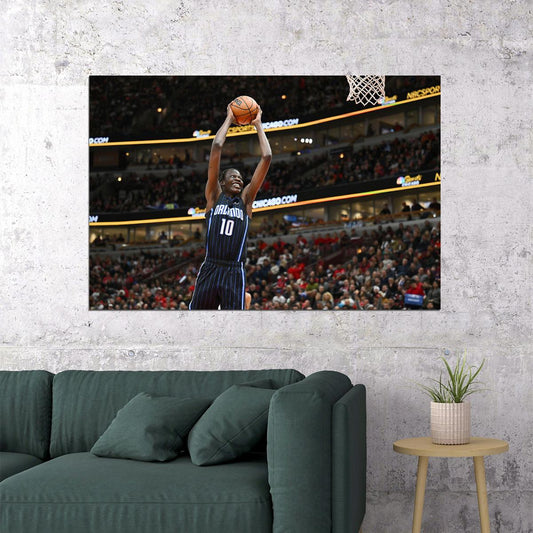Bol Bol Basketball Team Player Orlando Magic City Match Poster Wall Art Print Home Wall Decor - xonomax