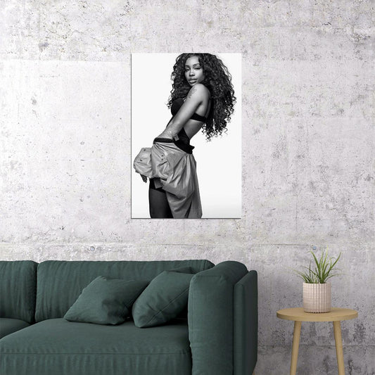 Sza American Rap Music Singer Star Poster Wall Art Print Home Wall Decor - xonomax
