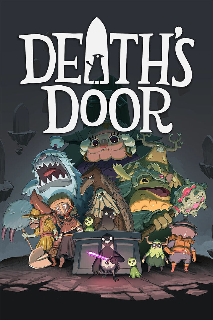 Death's Door Video Games Action Single Player Poster Wall Art Print Home Wall Decor