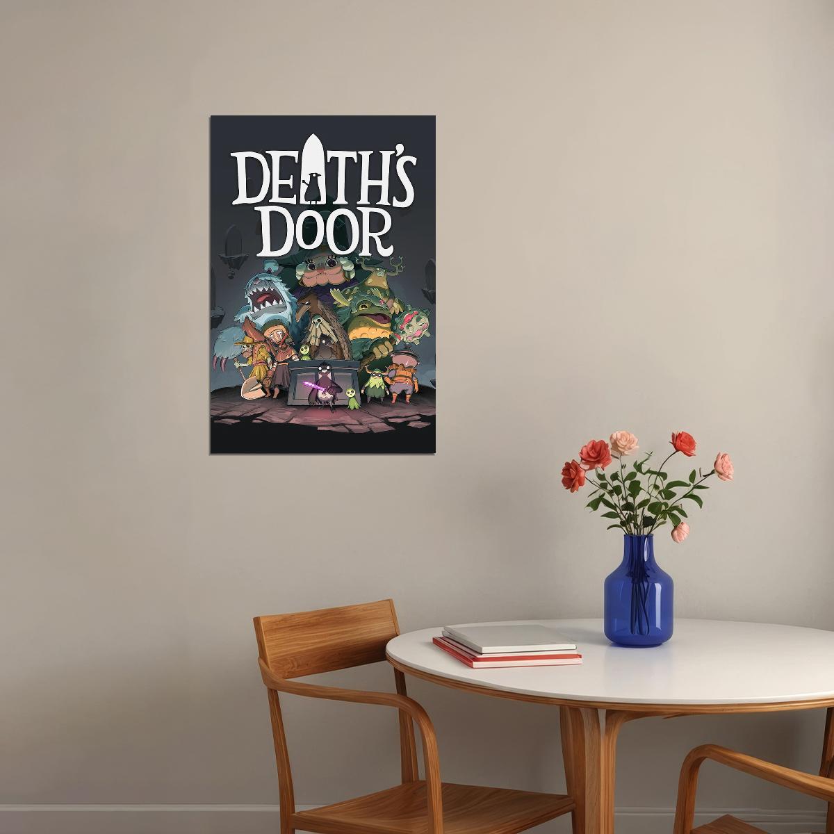 Death's Door Video Games Action Single Player Poster Wall Art Print Home Wall Decor