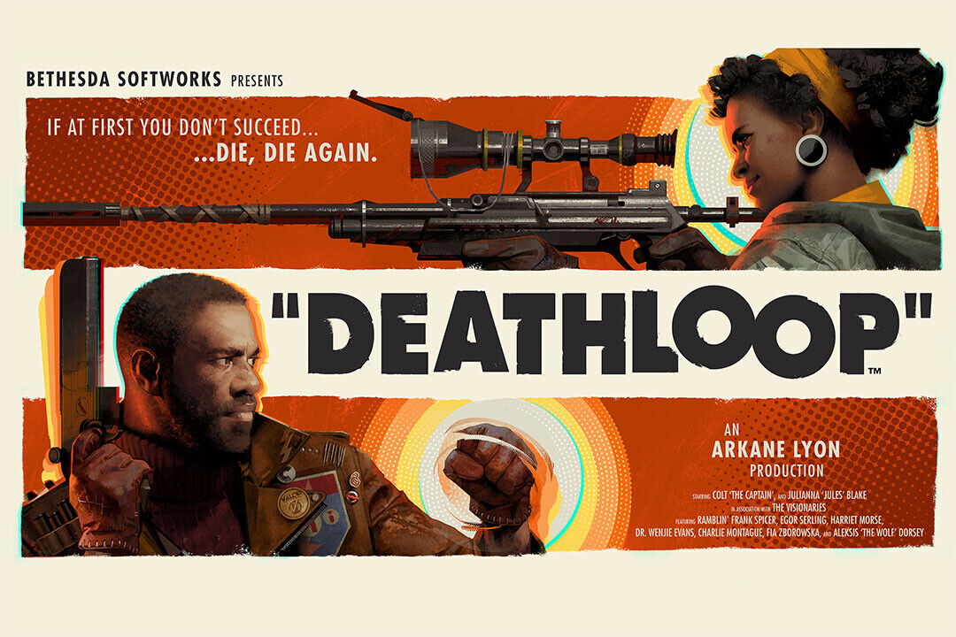 Deathloop Video Games Action Multiplayer Poster Wall Art Print Home Wall Decor