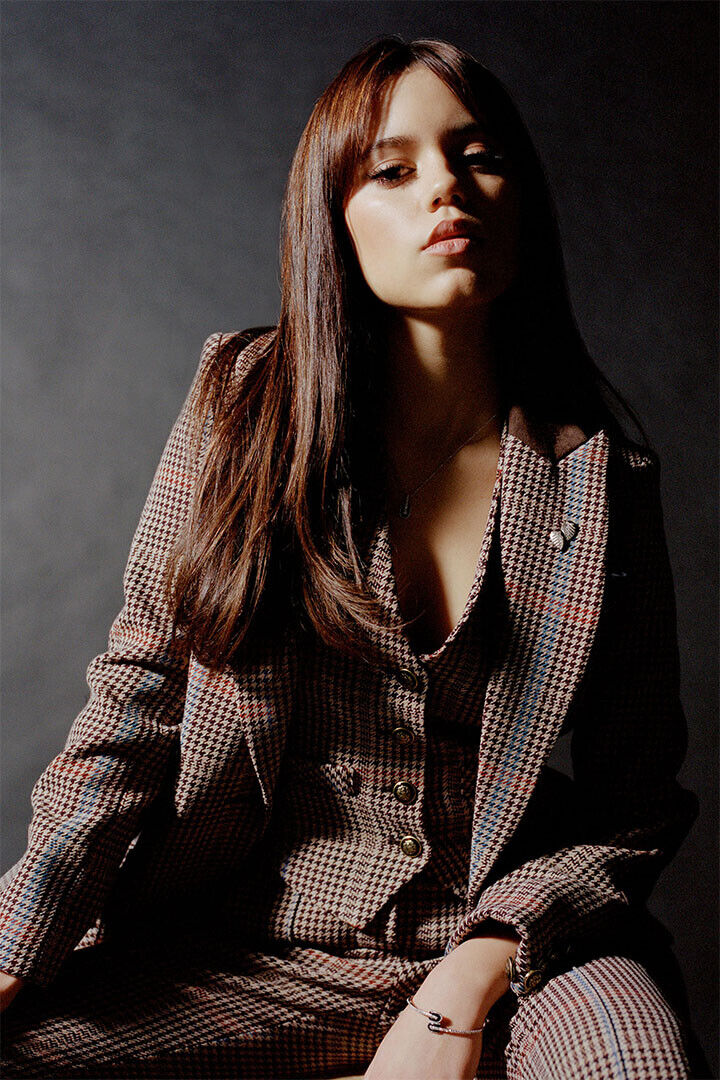 Jenna Ortega Famous American Cinema Actor Beauty Poster Wall Art Print Home Wall Decor