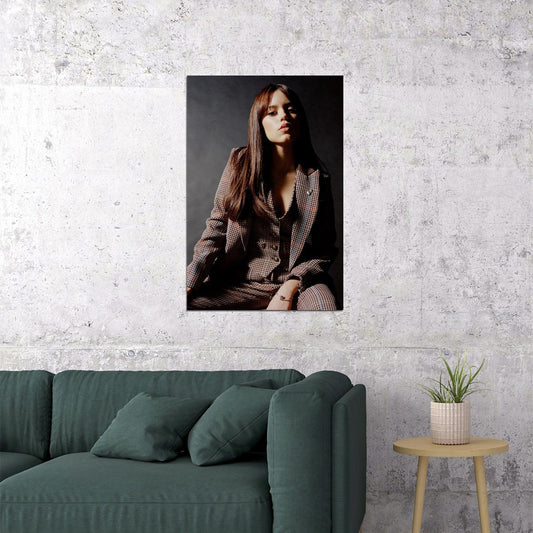 Jenna Ortega Famous American Cinema Actor Beauty Poster Wall Art Print Home Wall Decor - xonomax