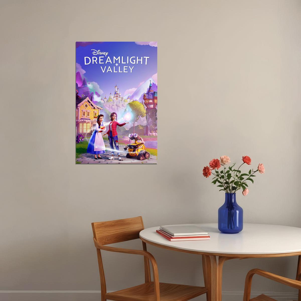 Dreamlight Valley Video Games Action Poster Wall Art Print Home Wall Decor - xonomax
