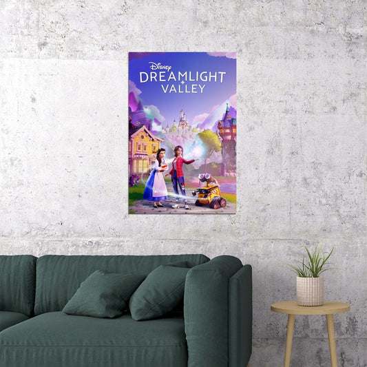 Dreamlight Valley Video Games Action Poster Wall Art Print Home Wall Decor - xonomax