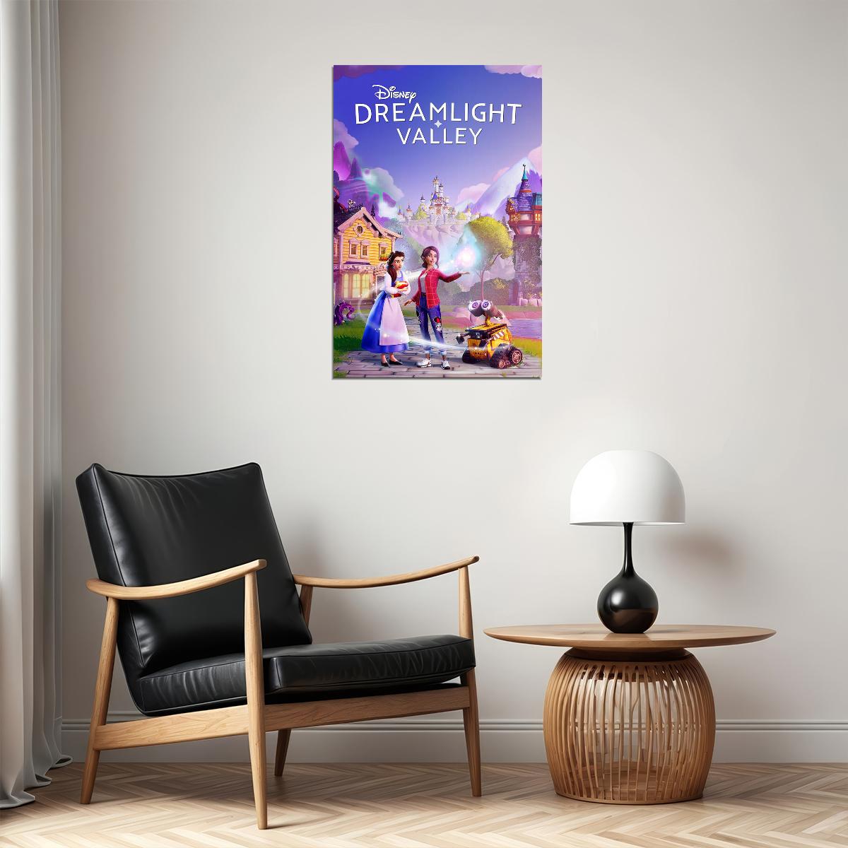 Dreamlight Valley Video Games Action Poster Wall Art Print Home Wall Decor - xonomax