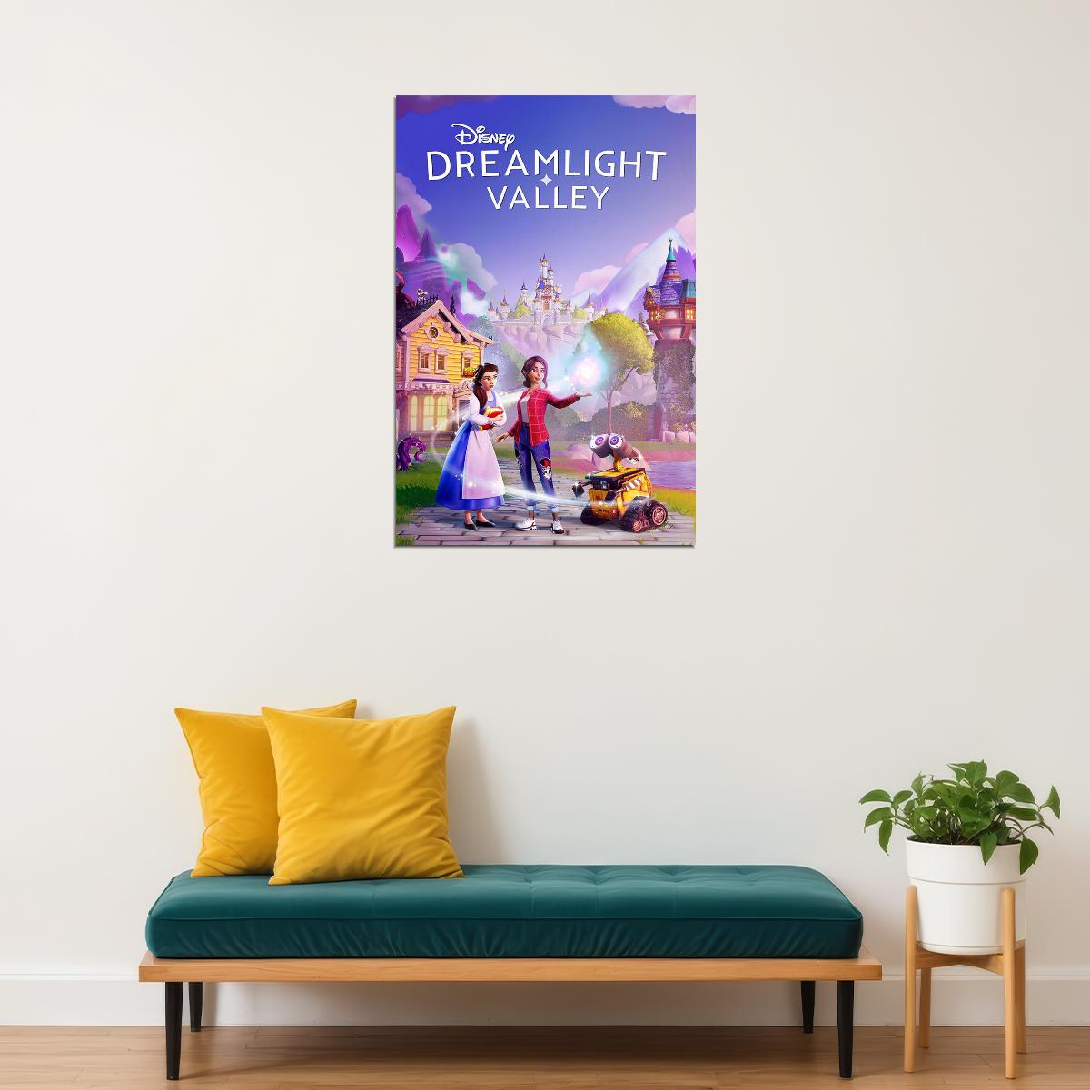 Dreamlight Valley Video Games Action Poster Wall Art Print Home Wall Decor