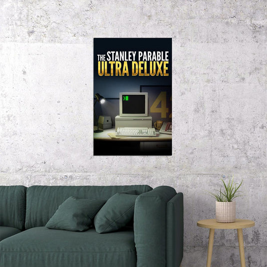 The Stanley Parable Ultra Deluxe Action Poster Wall Art Print Home Wall Decor - xonomax