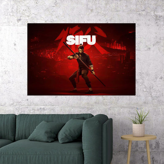 Sifu Fighting Video Game Action Defense Poster Wall Art Print Home Wall Decor - xonomax
