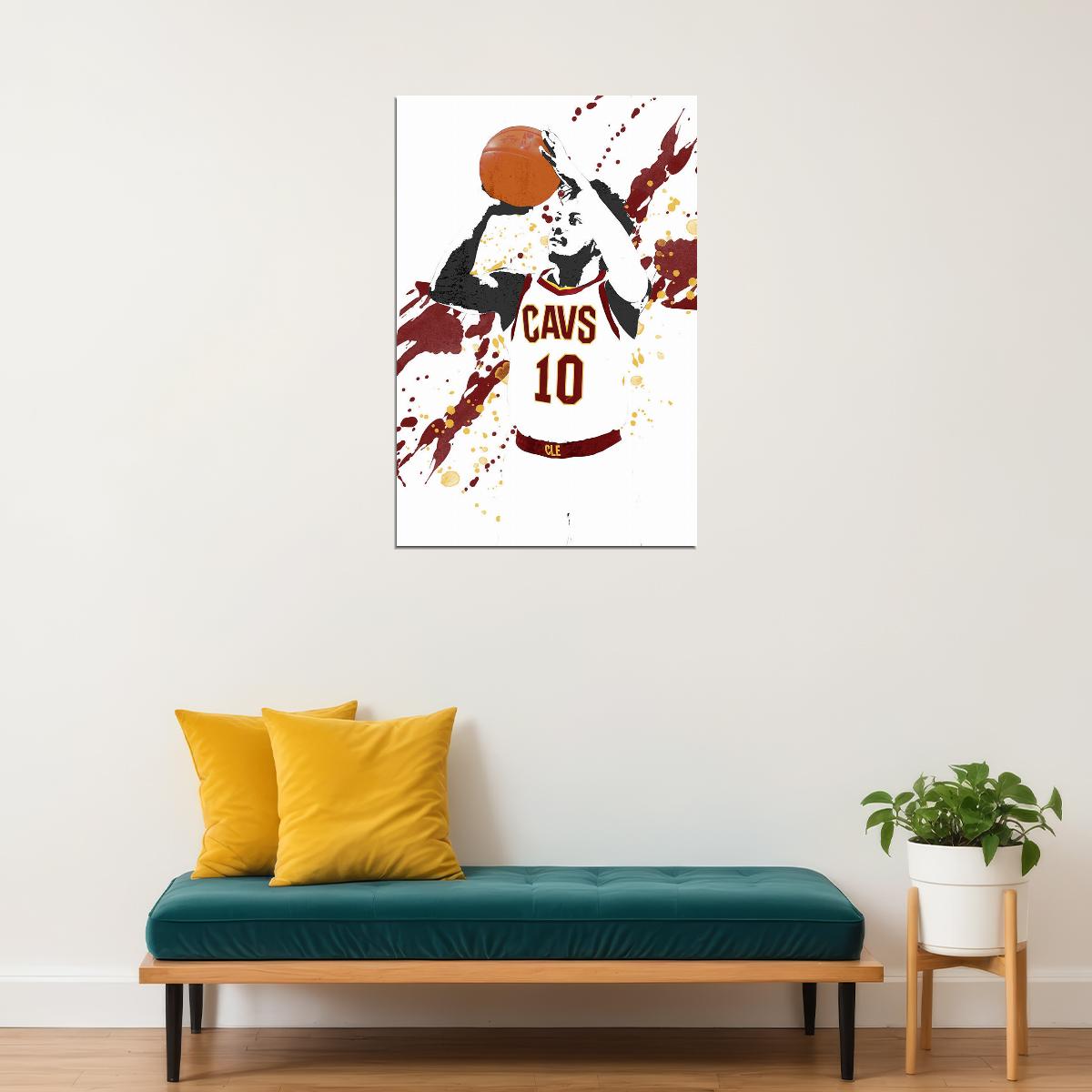 Darius Garland Cleveland Cavaliers Basketball Team Match Poster Wall Art Print Home Wall Decor - xonomax