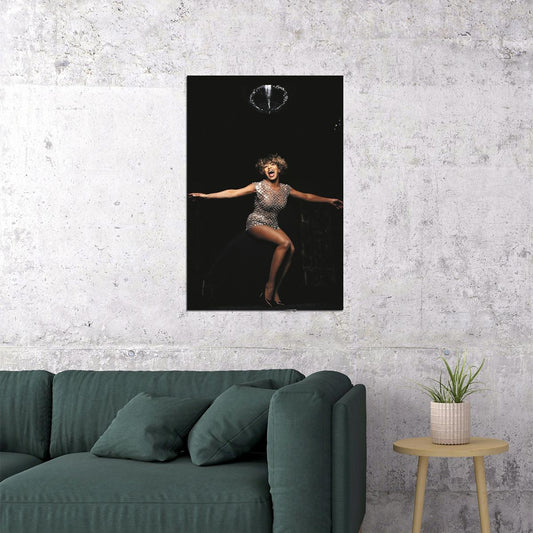 Tina Turner American Singer Musican And Writer Poster Wall Art Print Home Wall Decor - xonomax