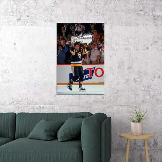 Mario Lemieux Celebrity Ice Hockey Best Player Poster Wall Art Print Home Wall Decor - xonomax