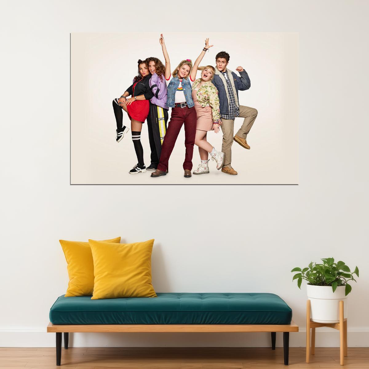 Derry Girls Comedy Tv Series Movie Poster Wall Art Print Home Wall Decor - xonomax