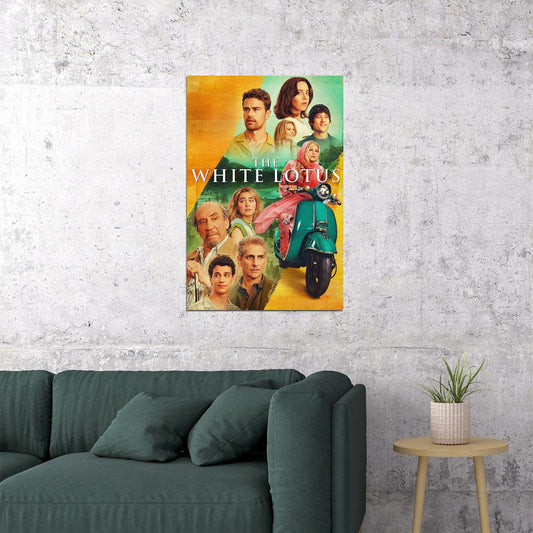 The White Lotus Comedy Drama Tv Series Poster Wall Art Print Home Wall Decor - xonomax