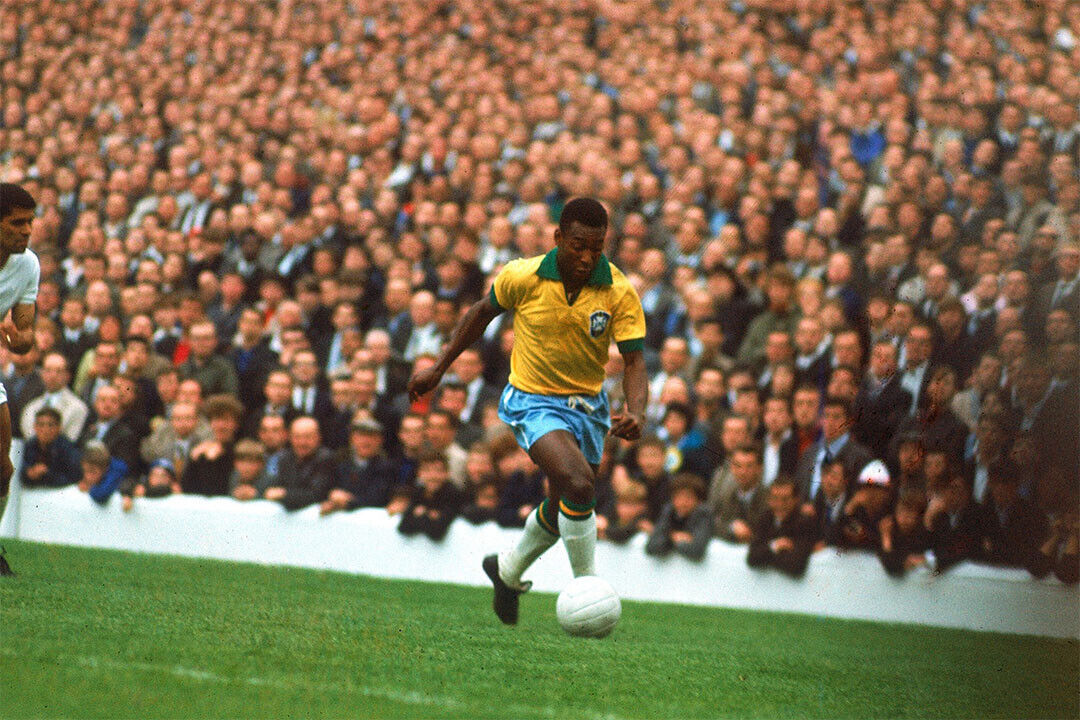 Pele Brazilian Football Player Jersey Goat Poster Wall Art Print Home Wall Decor - xonomax