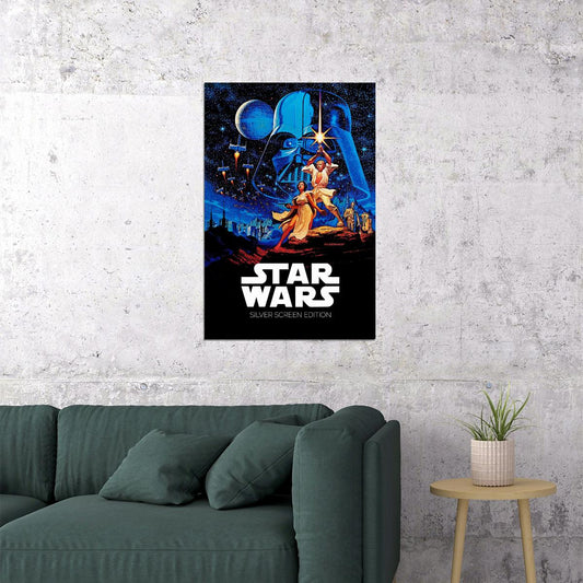Star Wars Movie Adventure Excitement Poster Wall Art Print Home Wall Decor - xonomax