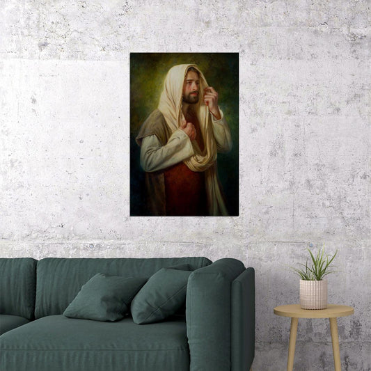 Jesus Christ Messiah Religious Image Vintage Poster Wall Art Print Home Wall Decor - xonomax