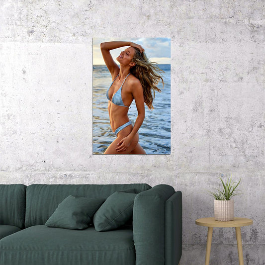 Kate Bock Celebrity Swimsuit Model Beauty Woman Poster Wall Art Print Home Wall Decor - xonomax
