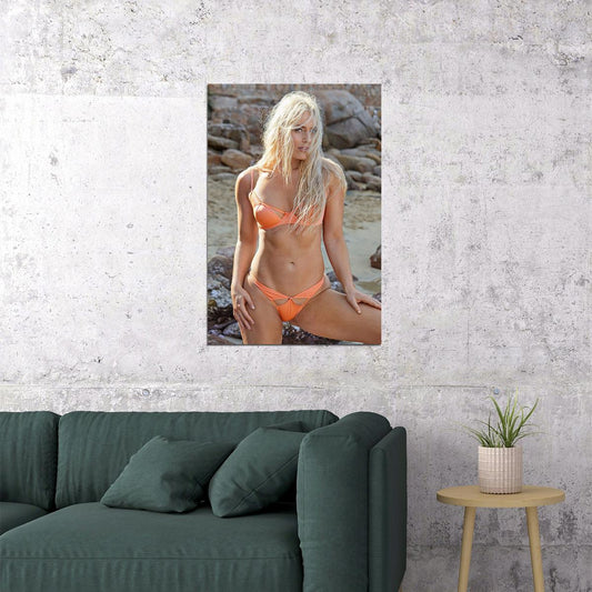 Lindsey Vonn Celebrity Beauty Athlete Sports Poster Wall Art Print Home Wall Decor - xonomax
