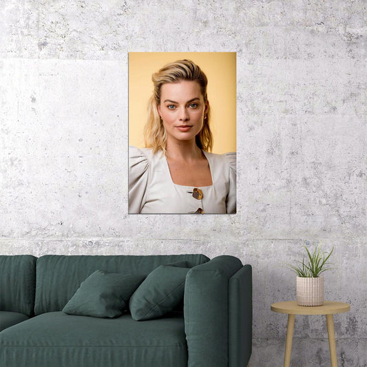 Margot Robbie Celebrity Beauty Actress Producer Poster Wall Art Print Home Wall Decor - xonomax