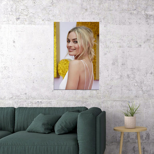 Margot Robbie Celebrity Cinema Actress Producer Poster Wall Art Print Home Wall Decor - xonomax