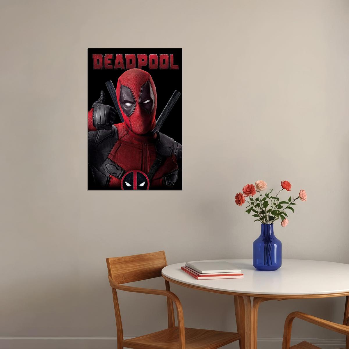 Deadpool Movie Superheroes Comedy Action Poster Wall Art Print Home Wall Decor - xonomax