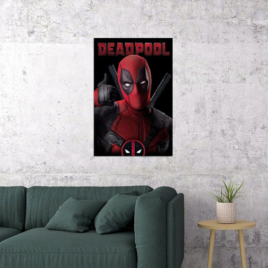 Deadpool Movie Superheroes Comedy Action Poster Wall Art Print Home Wall Decor - xonomax