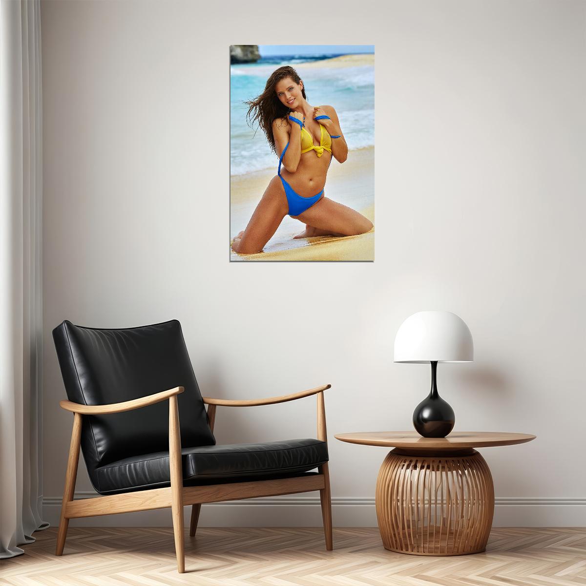 Emily Didonato Celebrity Beauty Model Swimsuit Poster Wall Art Print Home Wall Decor - xonomax