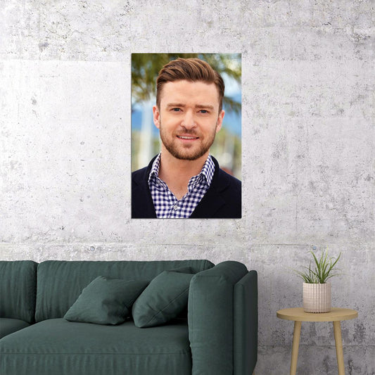 Justin Timberlake Celebrity Musician Movie Actress Poster Wall Art Print Home Wall Decor - xonomax