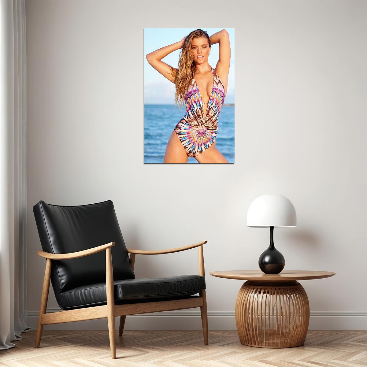 Nina Agdal Celebrity Model Movie Actress Poster Wall Art Print Home Wall Decor - xonomax