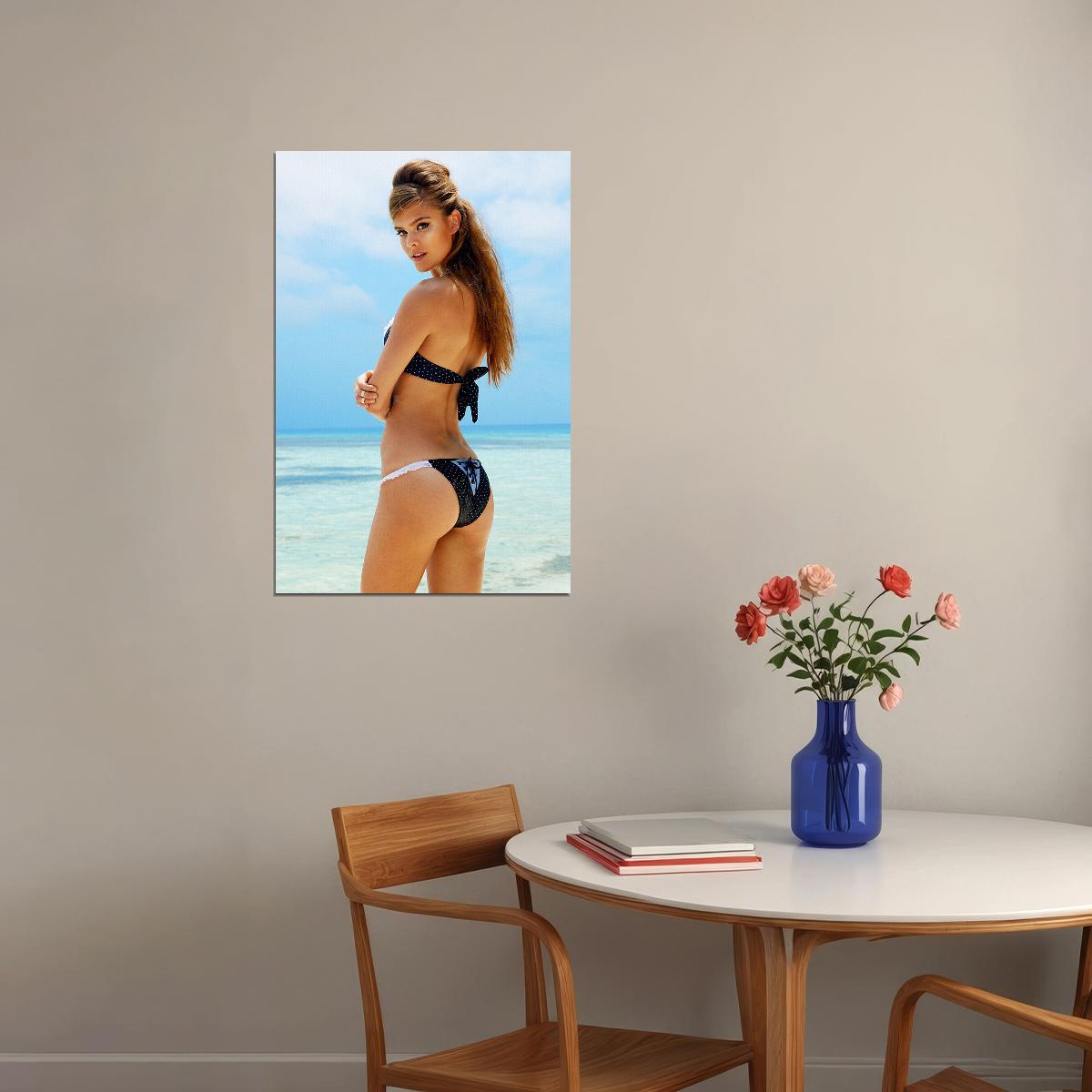 Nina Agdal Celebrity Model Cinema Actor Poster Wall Art Print Home Wall Decor - xonomax