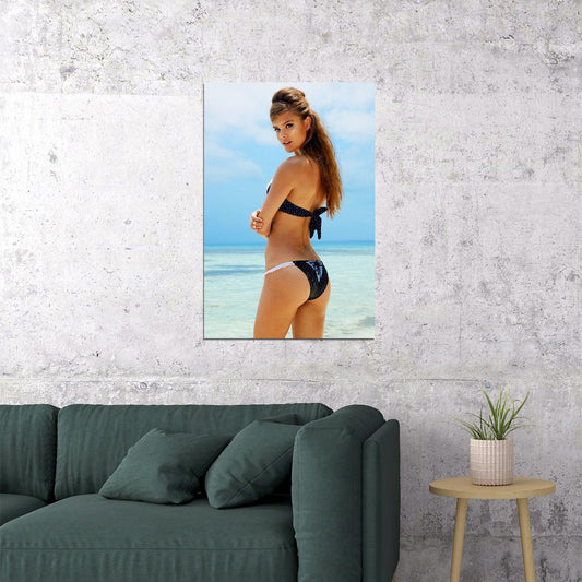 Nina Agdal Celebrity Model Cinema Actor Poster Wall Art Print Home Wall Decor - xonomax