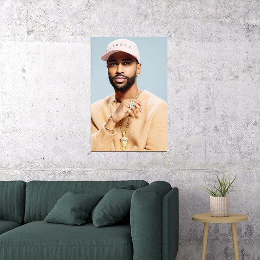 Big Sean Celebrity Musician Rap Music Singer Poster Wall Art Print Home Wall Decor - xonomax