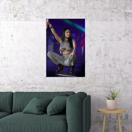 Nicki Minaj Celebrity Singer Rapper Artist Poster Wall Art Print Home Wall Decor - xonomax