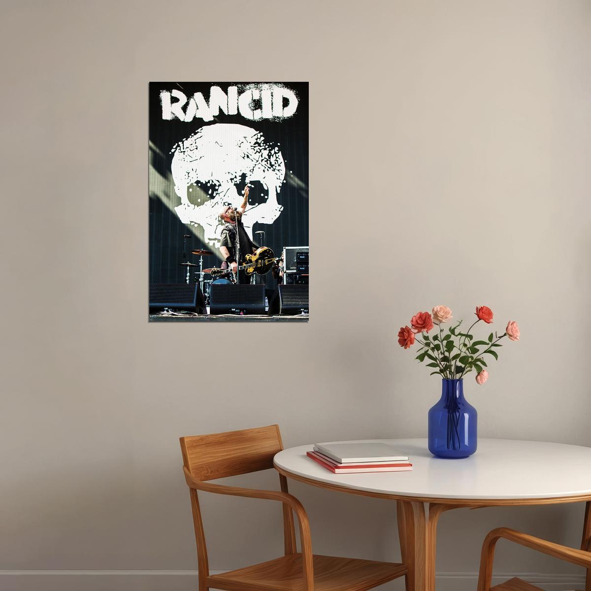 Rancid Celebrity Rock Music Group Album Musician Poster Wall Art Print Home Wall Decor - xonomax