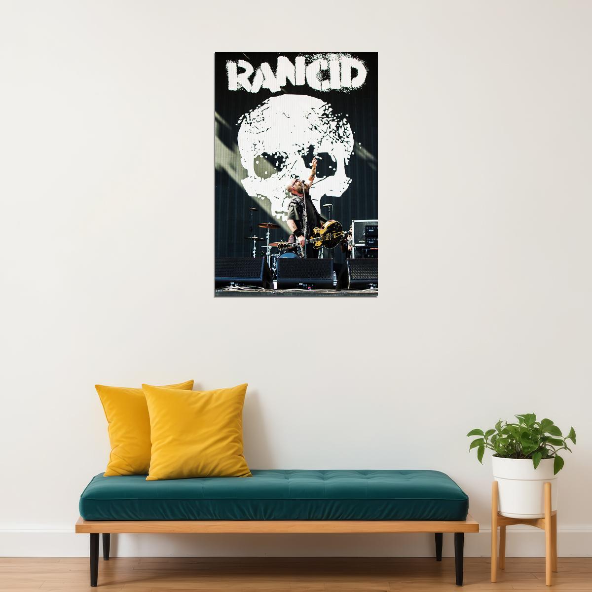 Rancid Celebrity Rock Music Group Album Musician Poster Wall Art Print Home Wall Decor - xonomax
