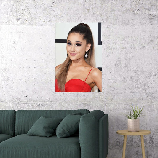 Ariana Grande Celebrity Musician Cinema Actress Poster Wall Art Print Home Wall Decor - xonomax